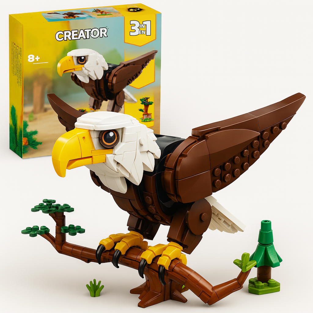 Bald Eagle Building Blocks