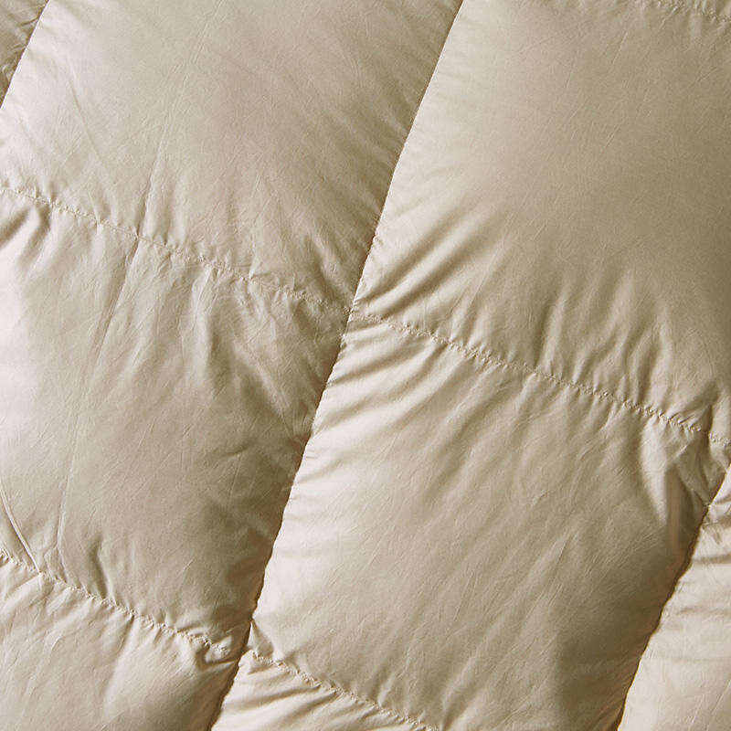 Bahiya Square Quilted Cotton Goose Down Filling Comforter