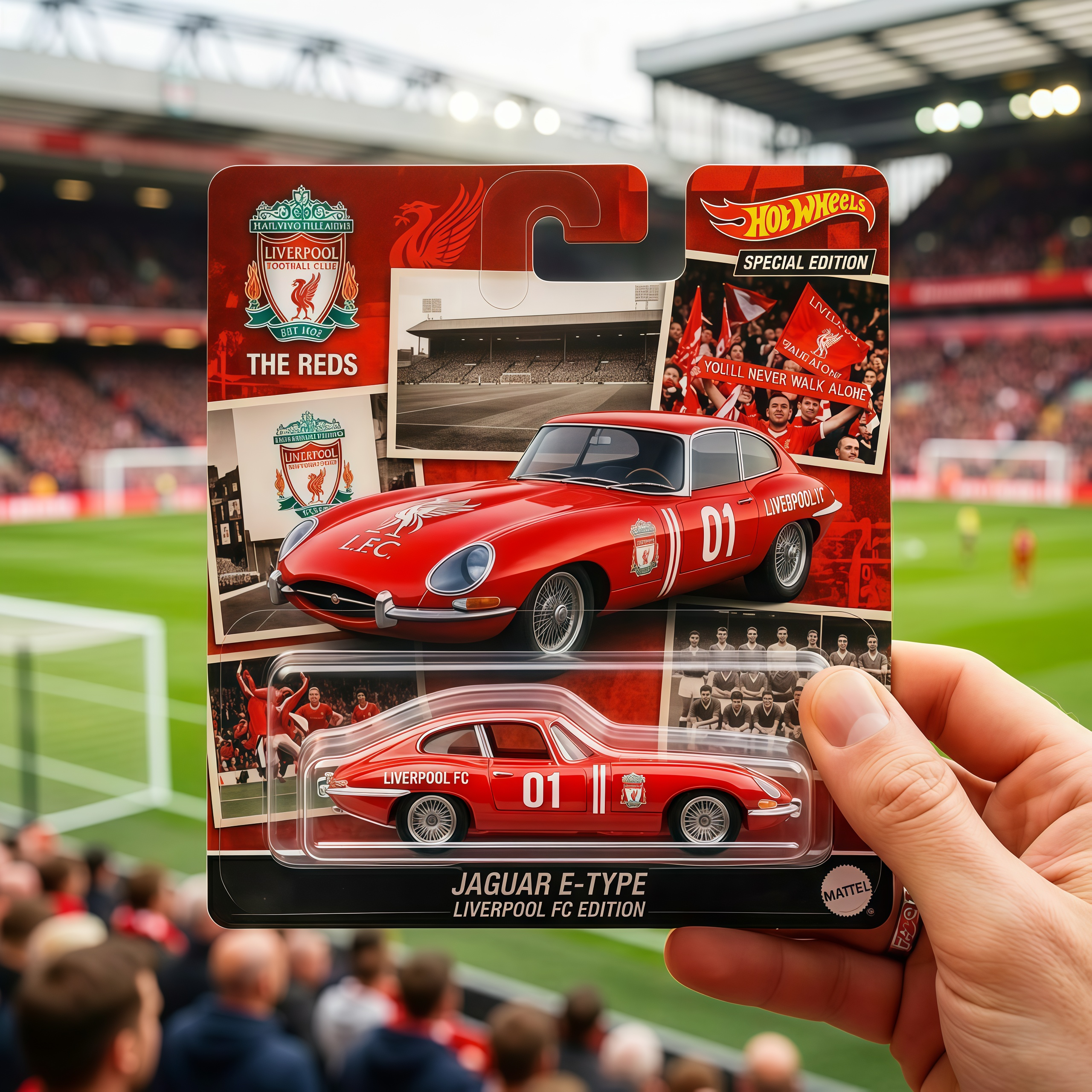 Hot Wheels Liverpool FC Special Edition Jaguar