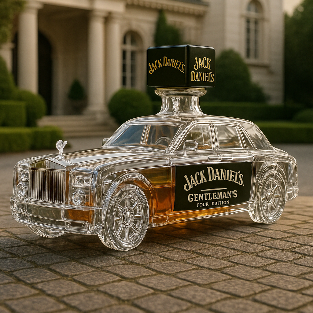 Rolls-Royce Whiskey Bottle