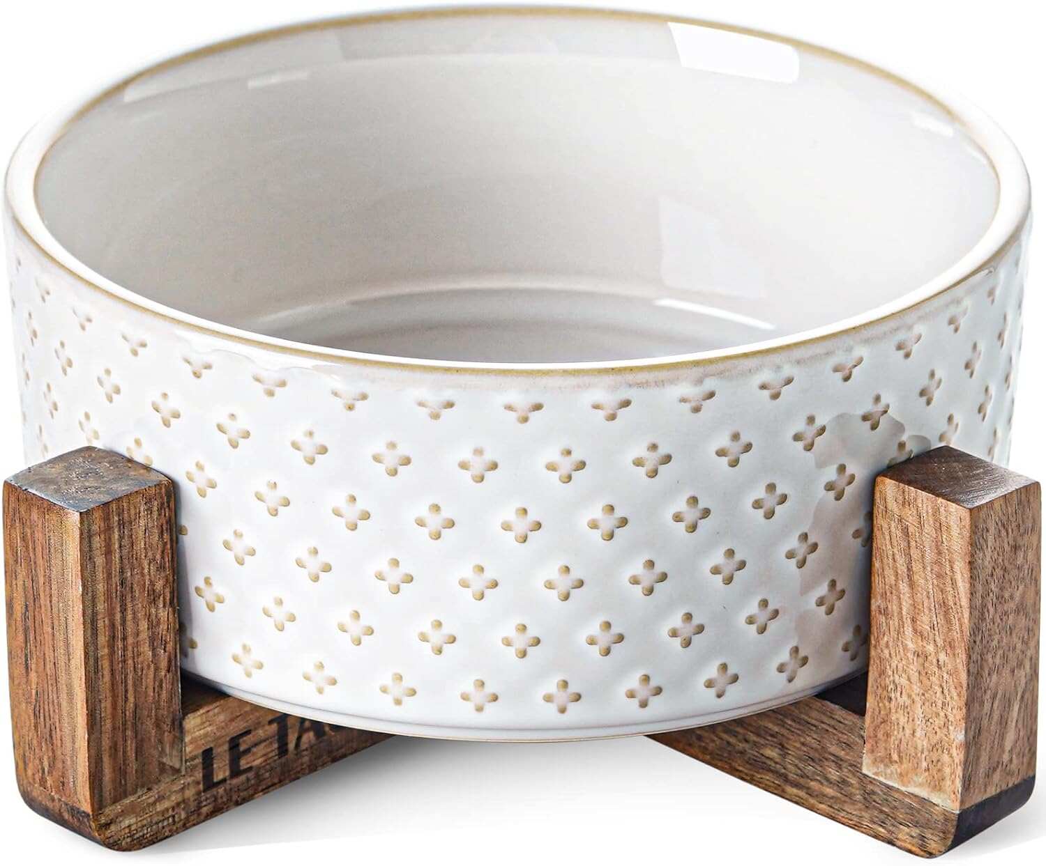 LE TAUCI Ceramic Dog Bowls for Large Dogs - 7