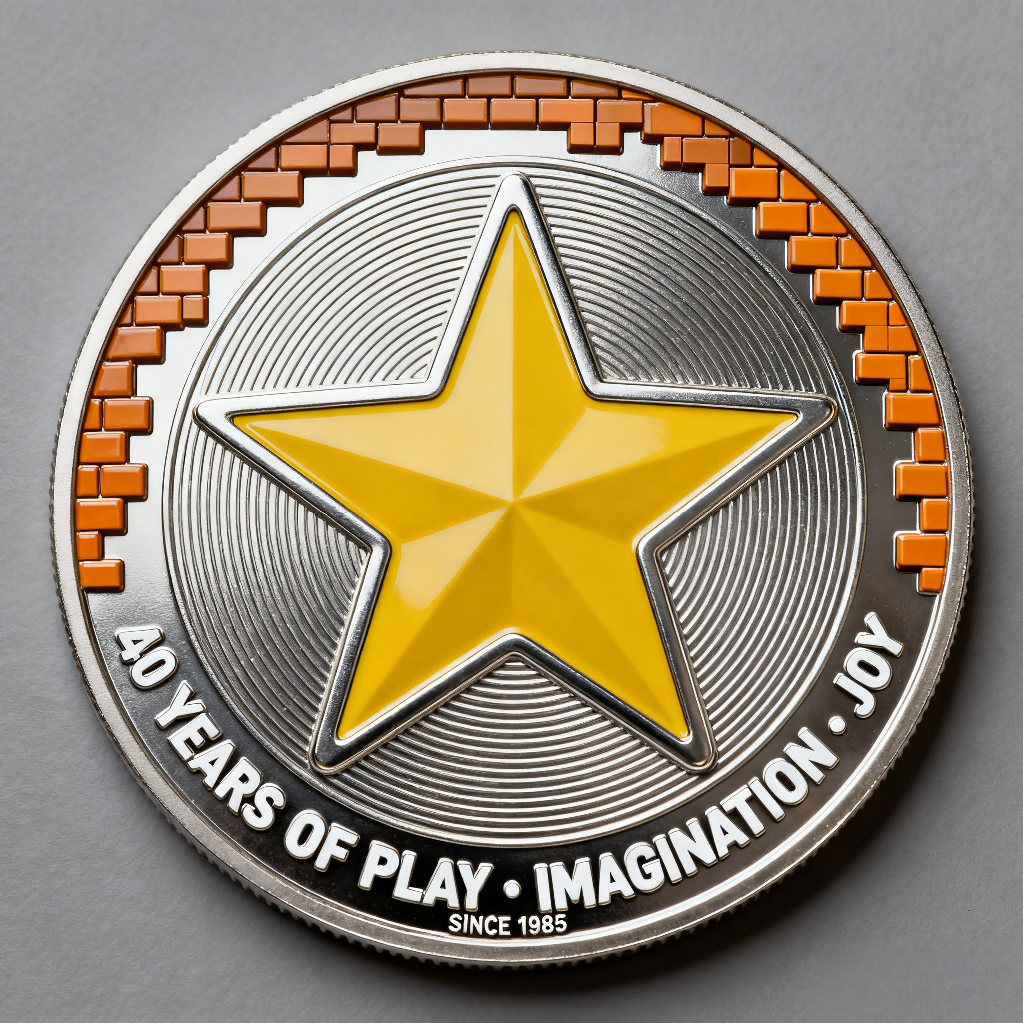 Super Mario 40th Anniversary Commemorative Coin (1985–2025)