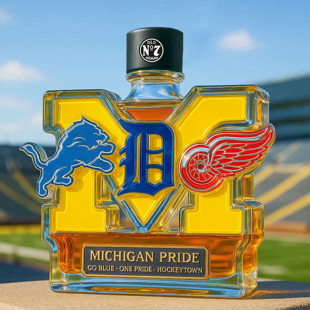 Michigan Glory Whiskey Bottle