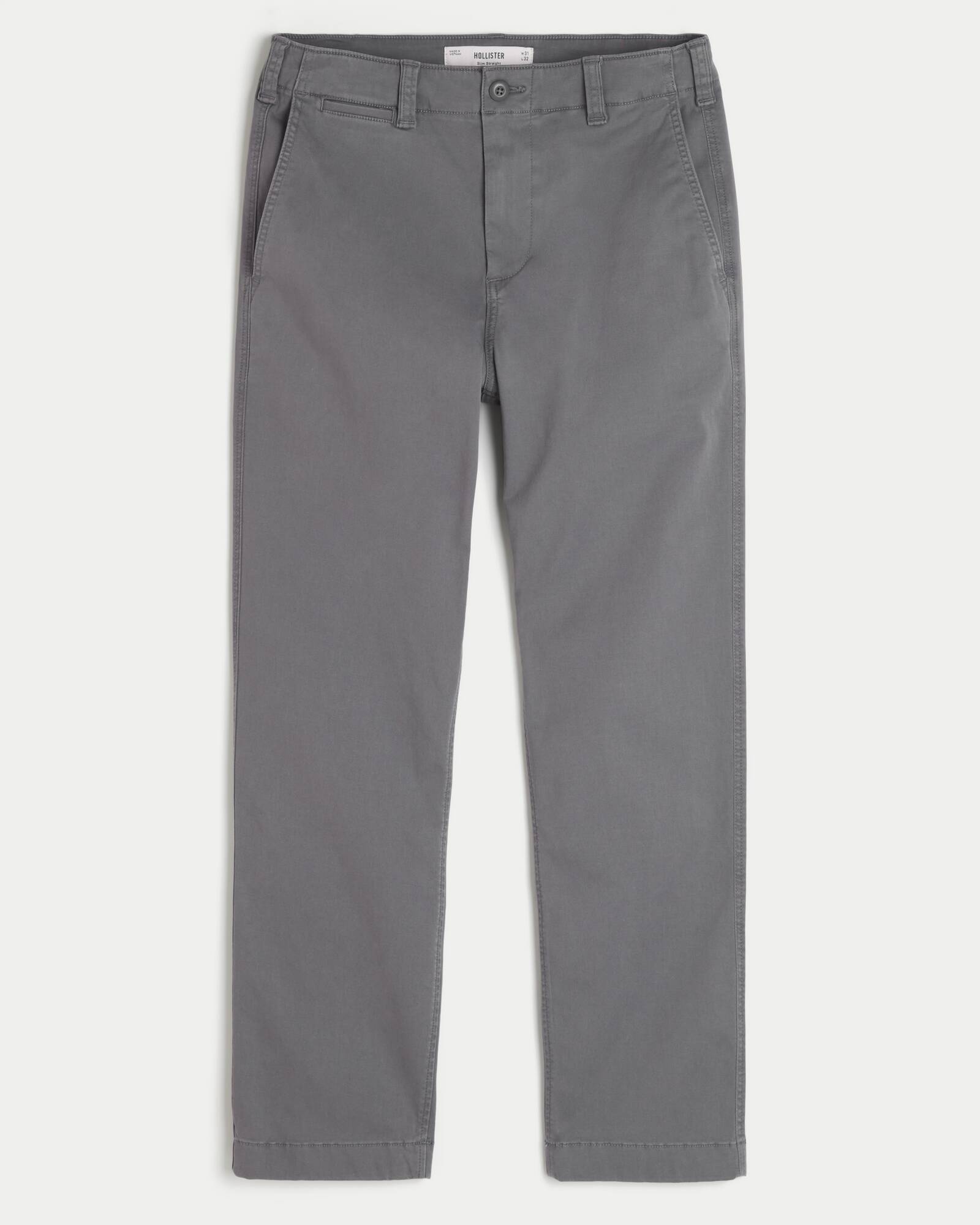 Slim Straight Chino Pants