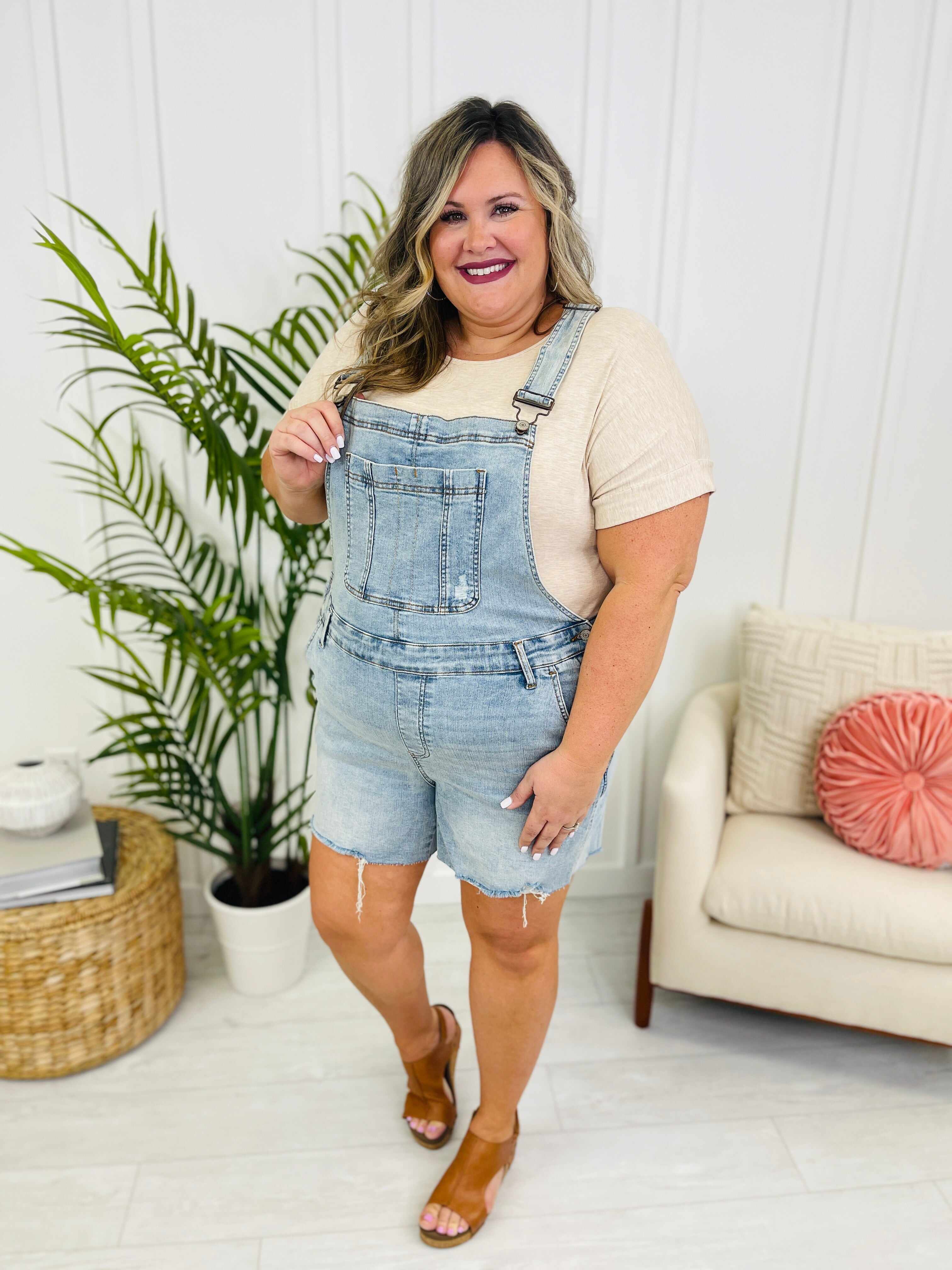 PLUS/REG All Over It Overalls