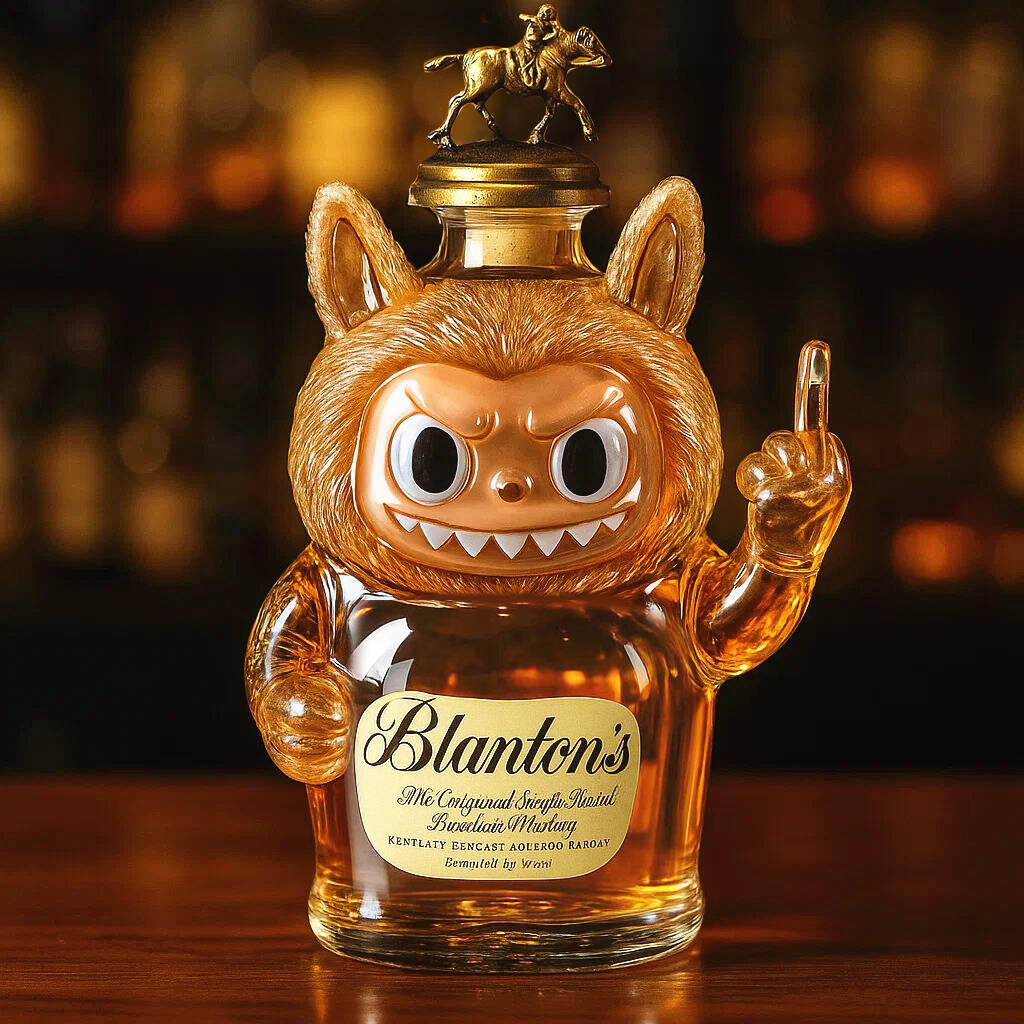 Rebellious Labuu whisky bottle