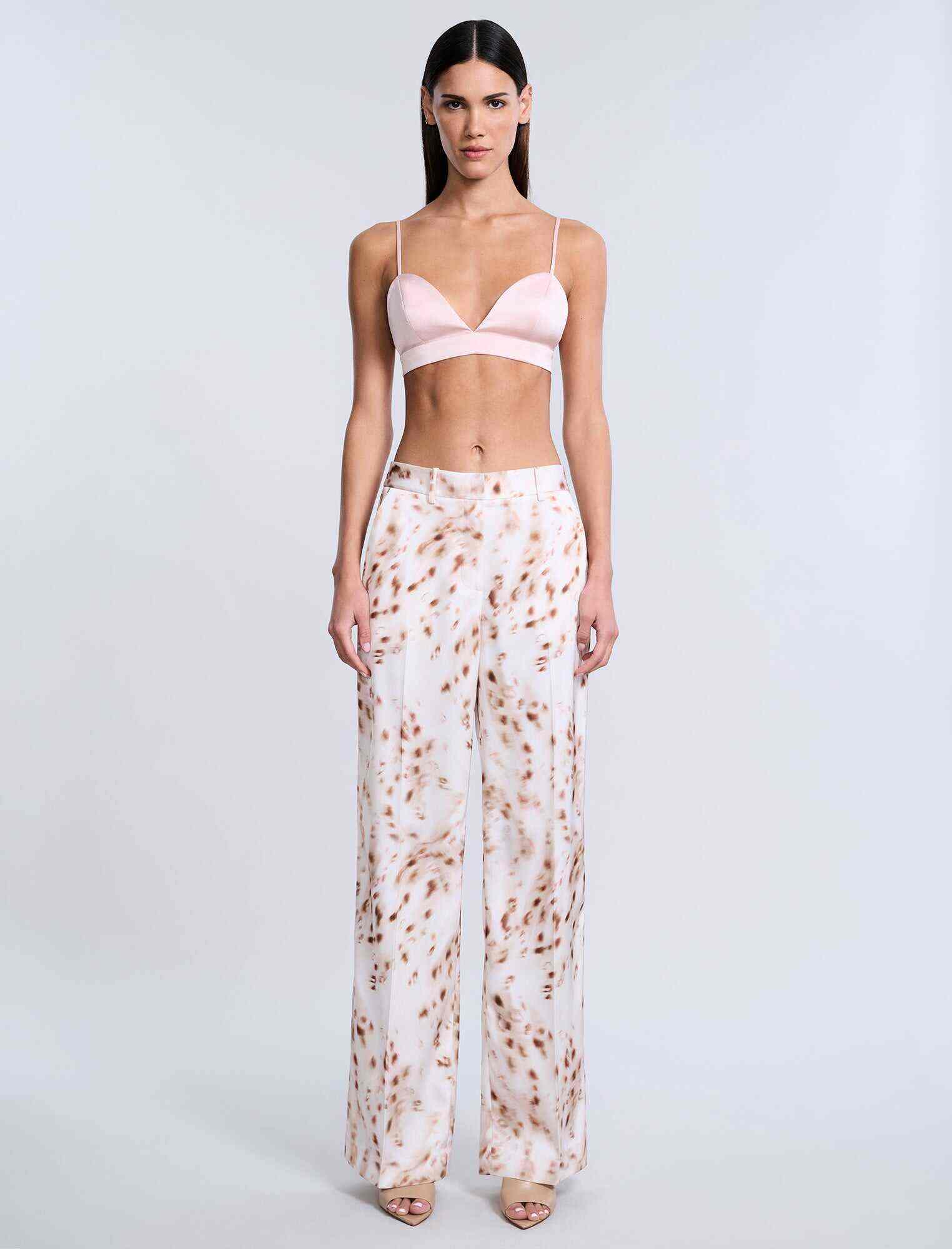 TestAnimal Print Relaxed Pant