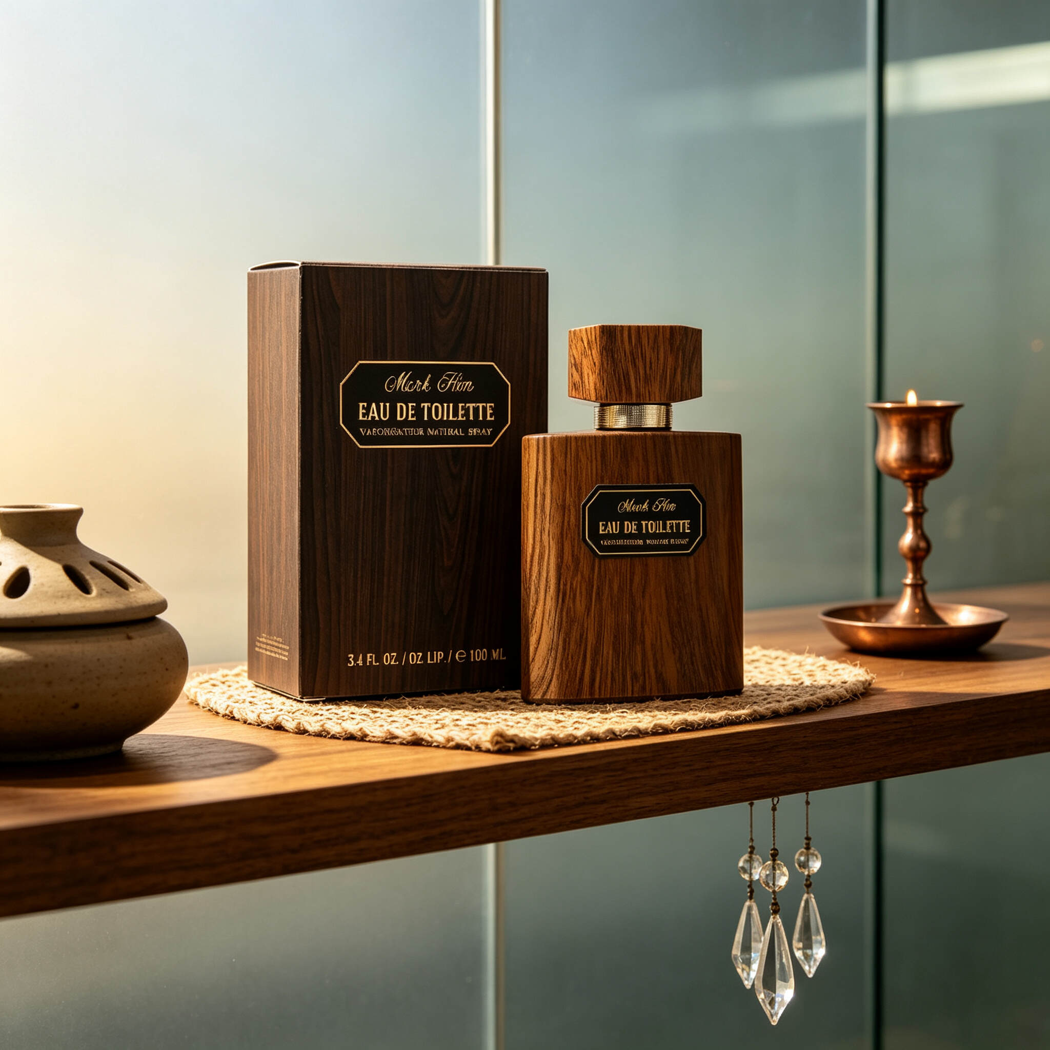 Mark Him Wood Grain Men Eau de Toilette 100ml