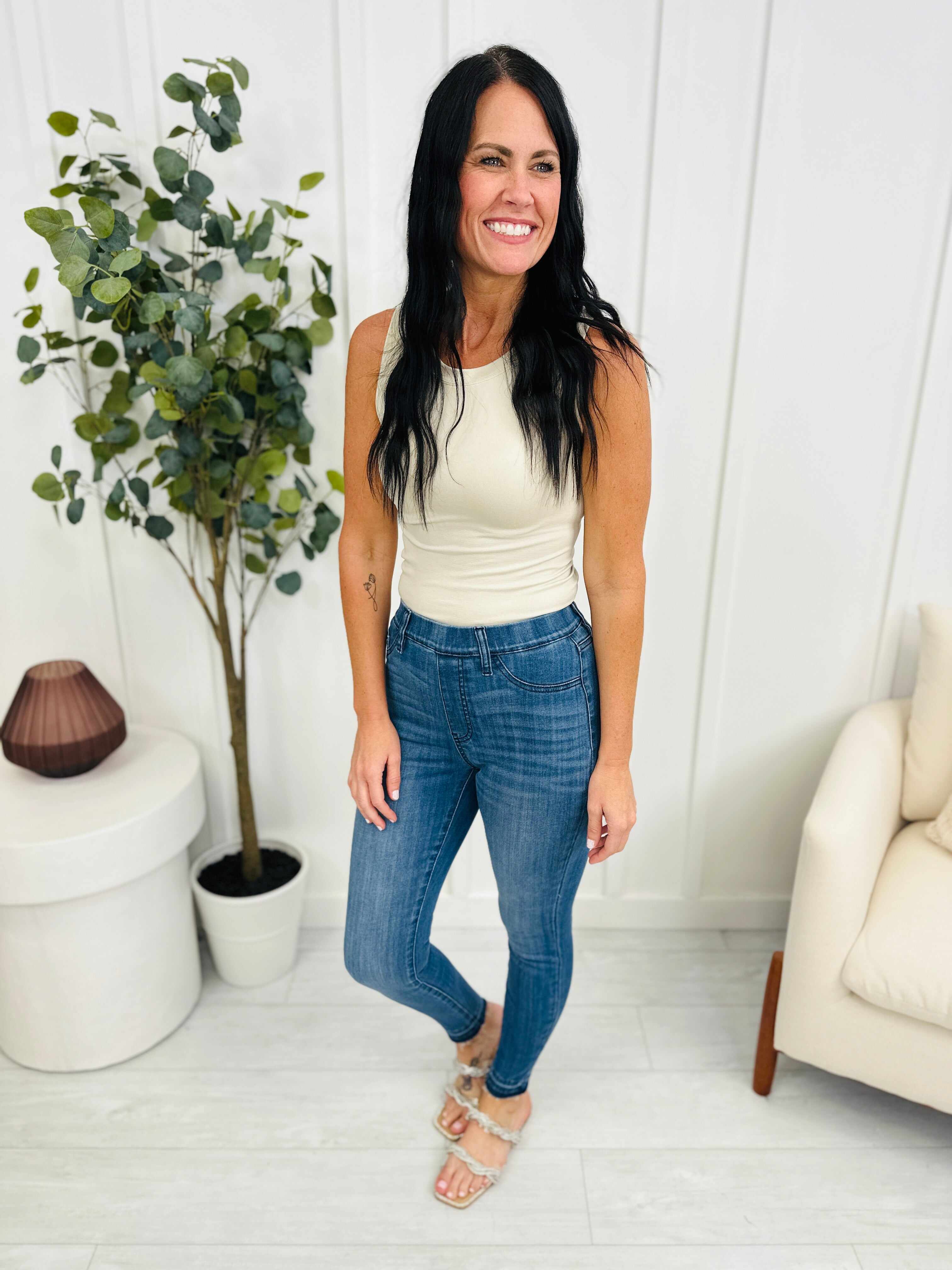 REG/CURVY All I Wanted Pull On Skinny Jeans