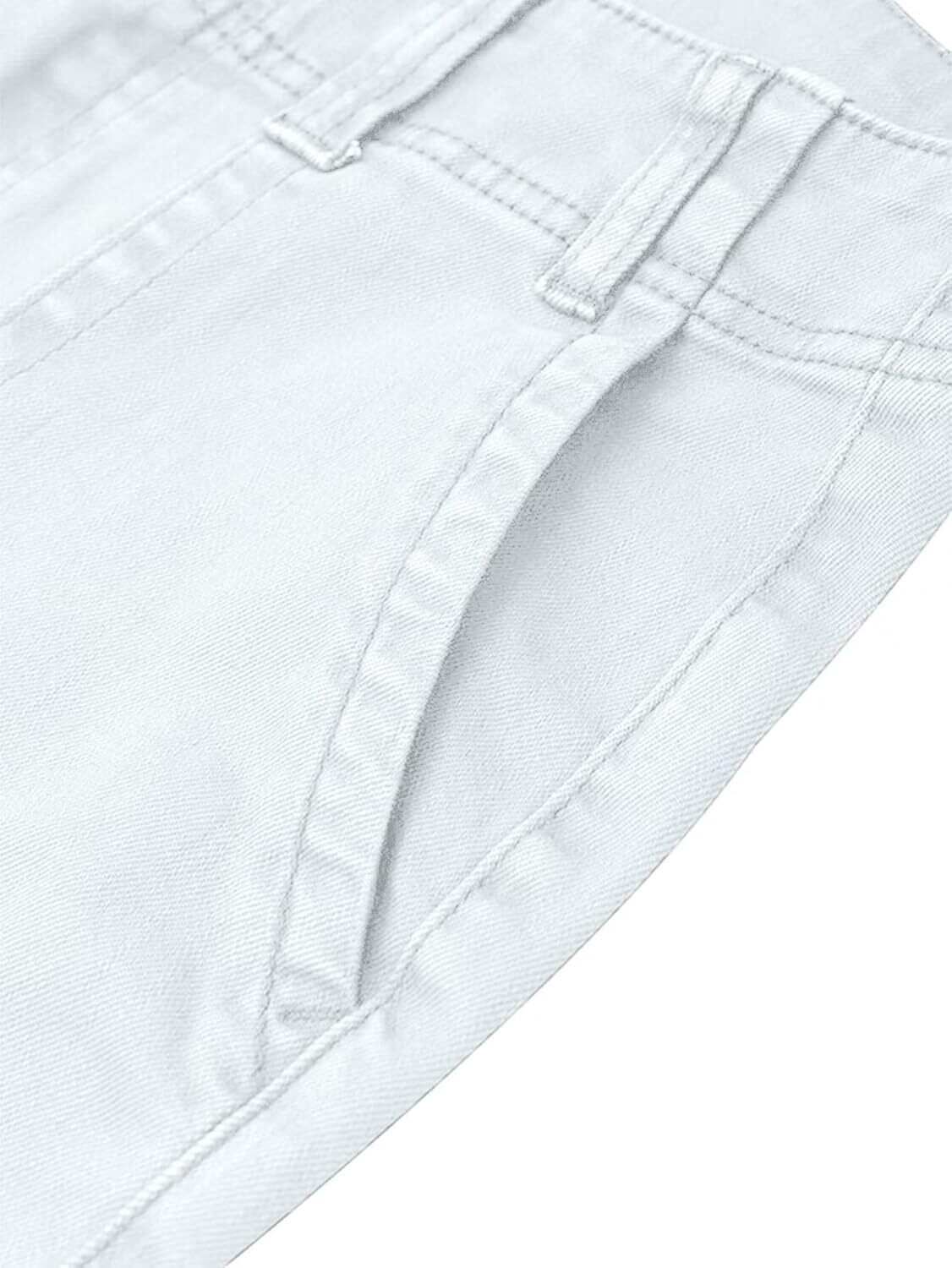 ⚡FINAL SALE⚡- Double Button Mid Waist Straight Leg Pants