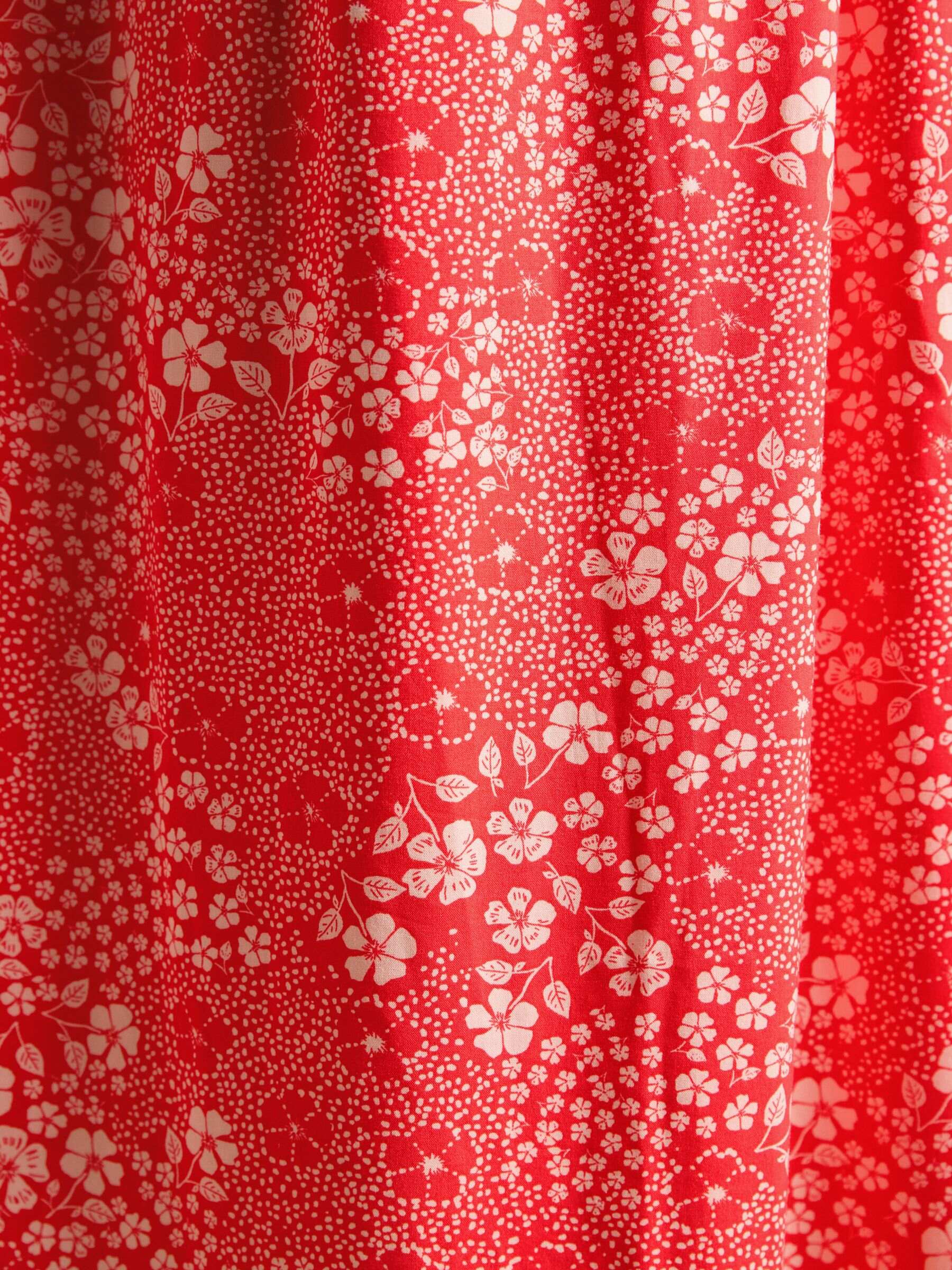 Adele Red Midi Skirt