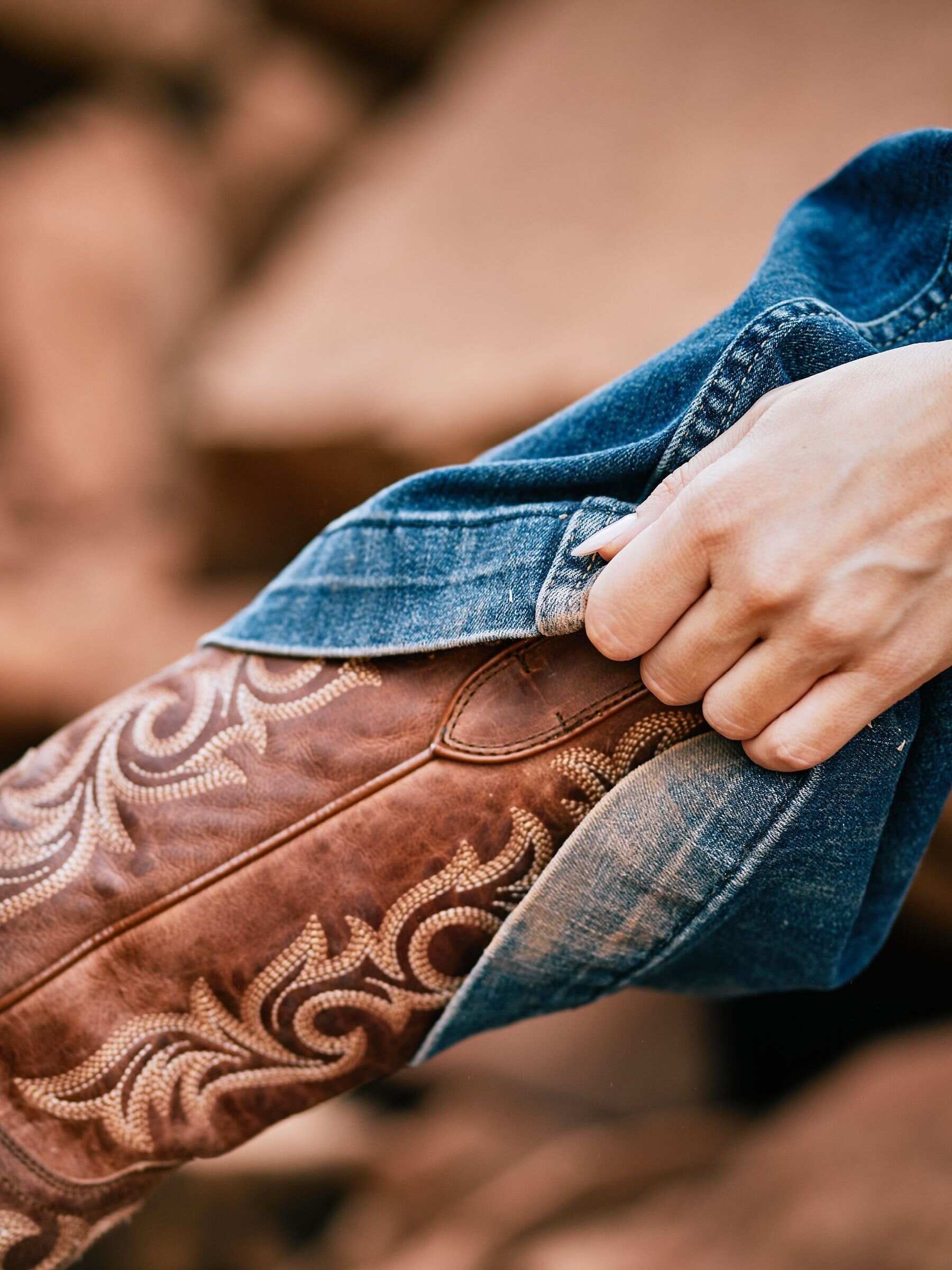 Ariat Brown Ariat Hazen Western Brown Boots