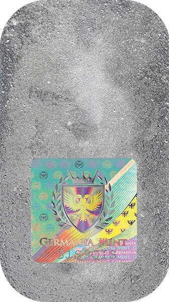1 oz Germania Mint Silver Bar .9999 Fine