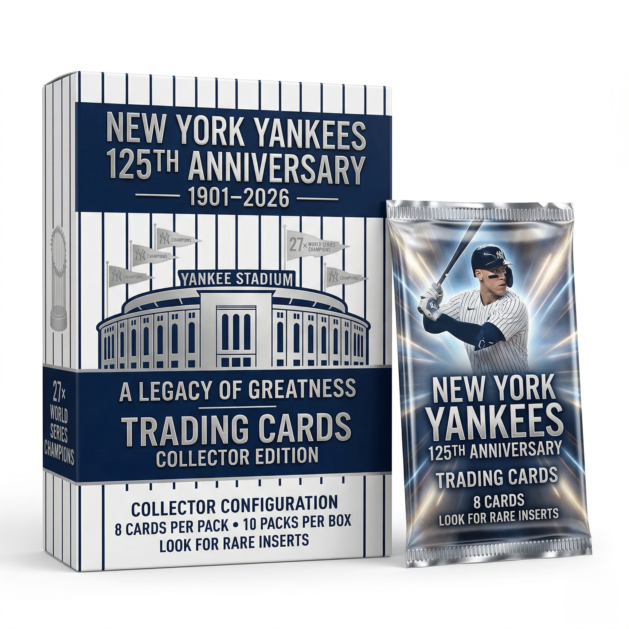 2026 New York Yankees 125th Anniversary Hobby Box