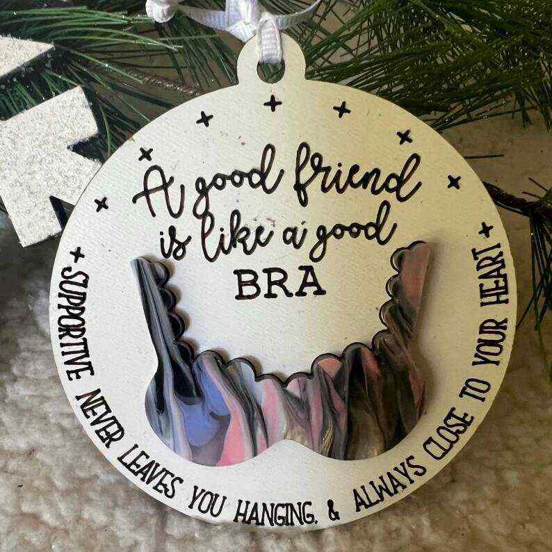 Best Friend Gift | Good Friend is Like a Bra