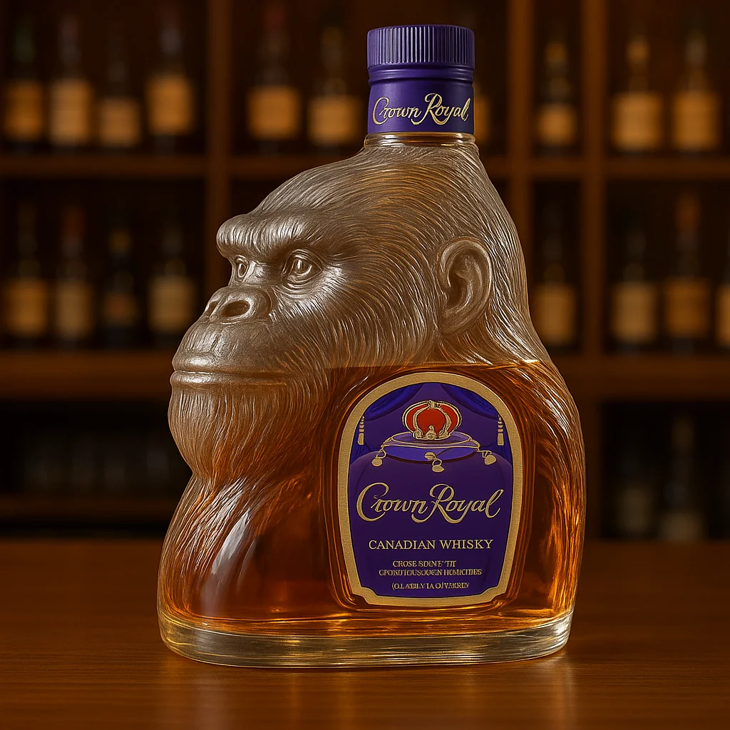 Bigfoot Whiskey Bottle