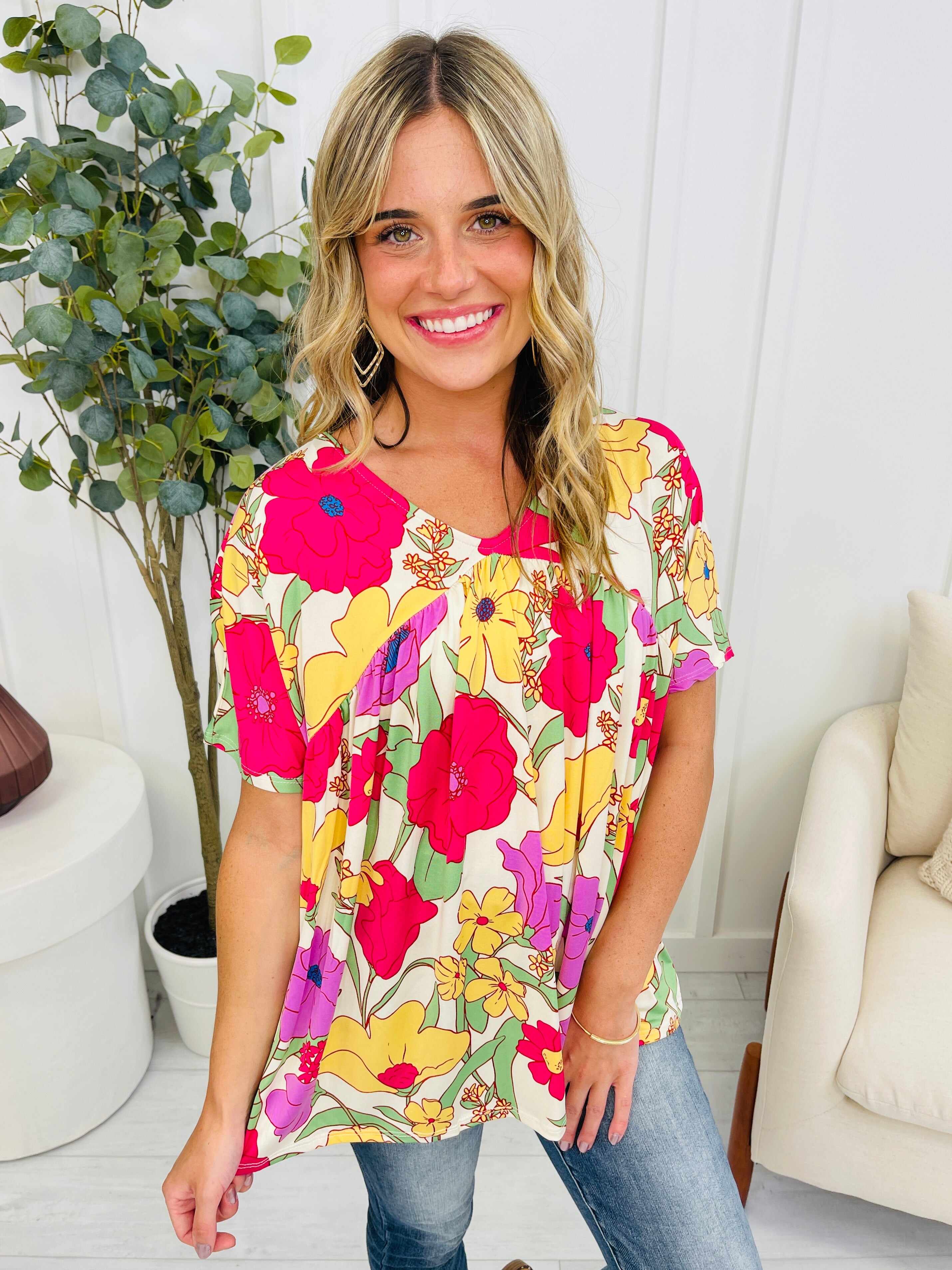 MARKDOWNS! REG/CURVY The Missing Piece Top