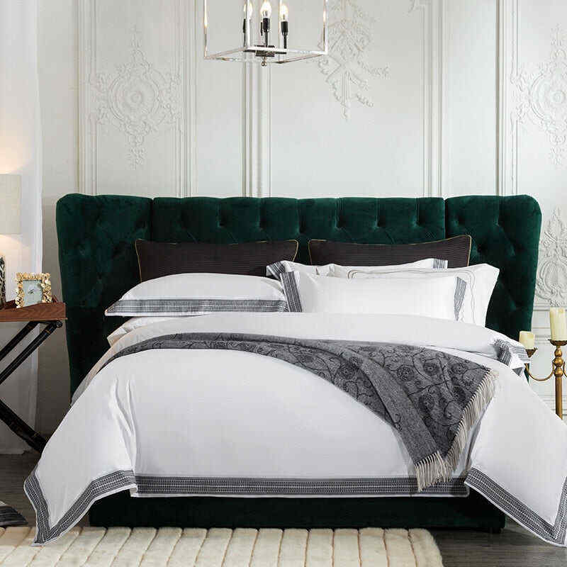 Fezaran Silky Soft Egyptian Cotton Duvet Cover Set
