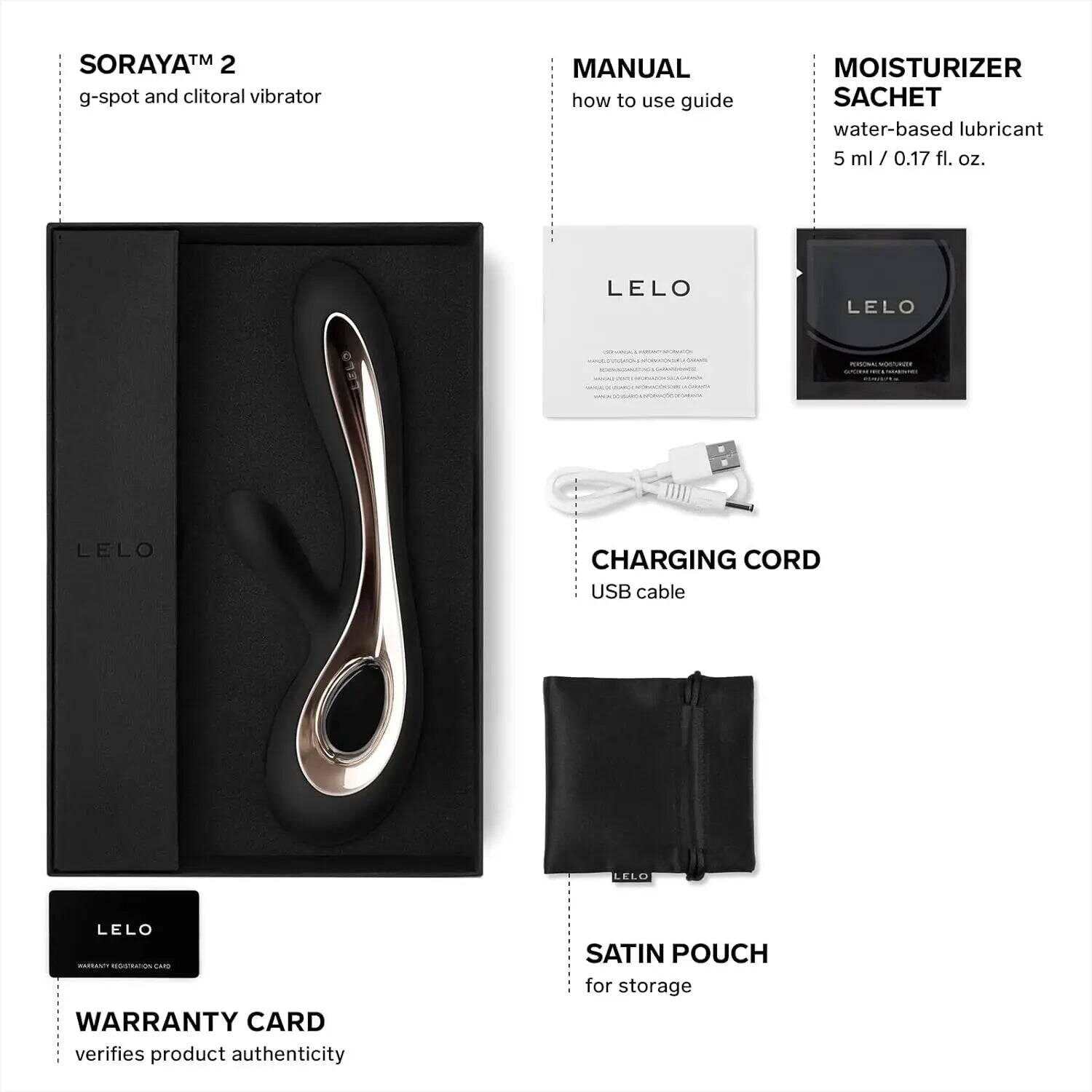 LELO SORAYA 2 Rabbit Vibrator