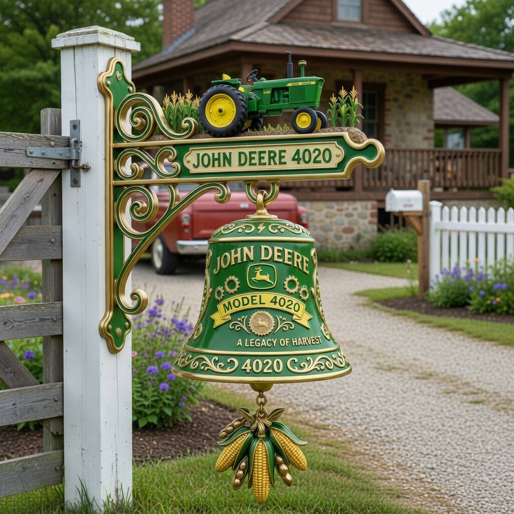 John Deere Commemorative Wall Bell