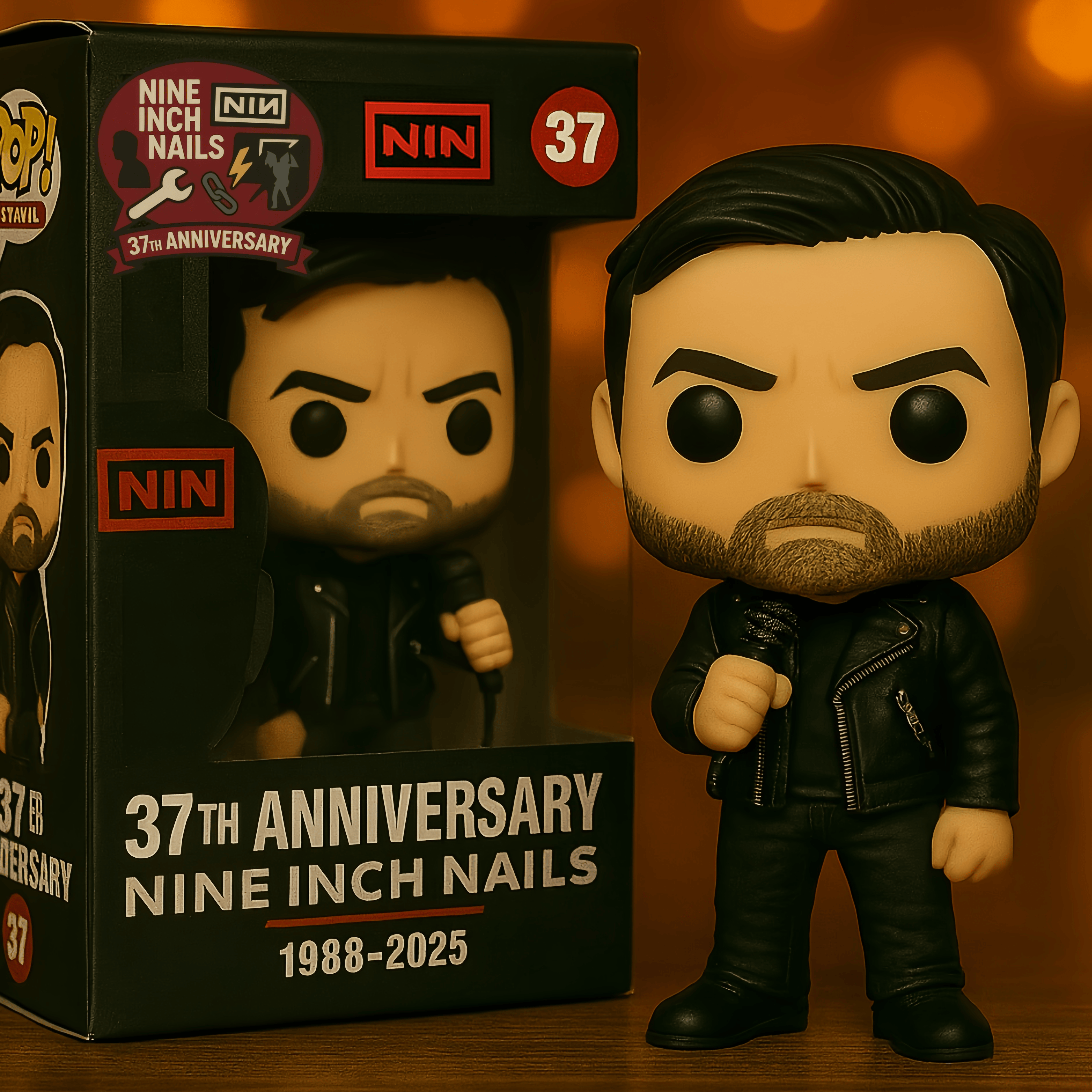 Nine Inch Nails（NIN）37th Anniversary POP Figure!