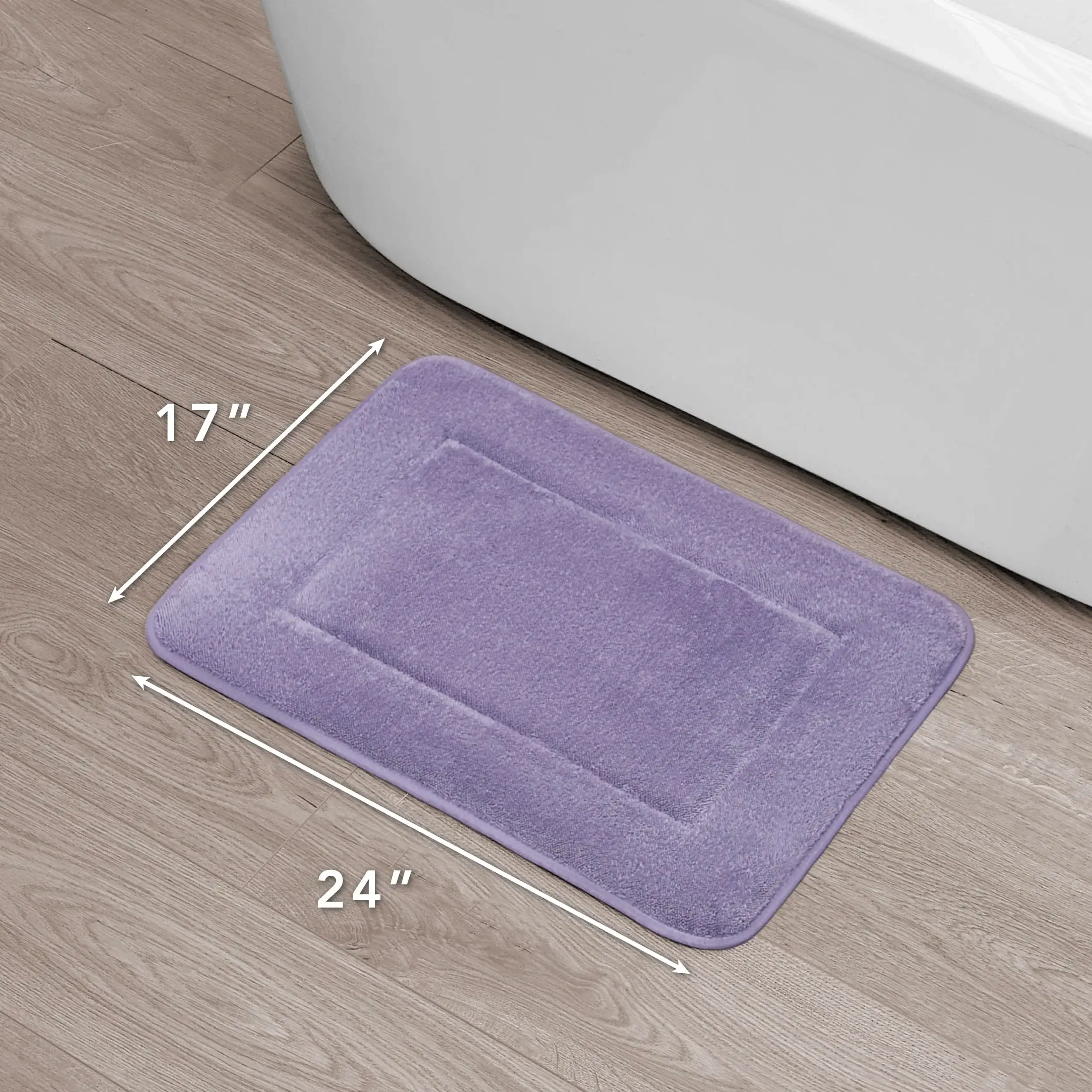 Oliver Brown Terry Memory Foam Bath Mat