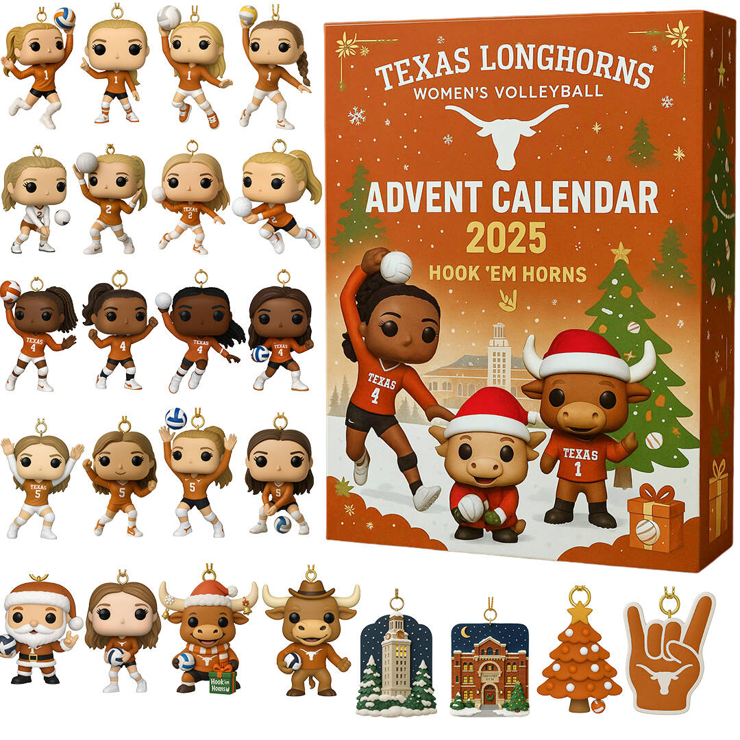 Texas Longhorns Women’s Volleyball Advent Calendar 2025
