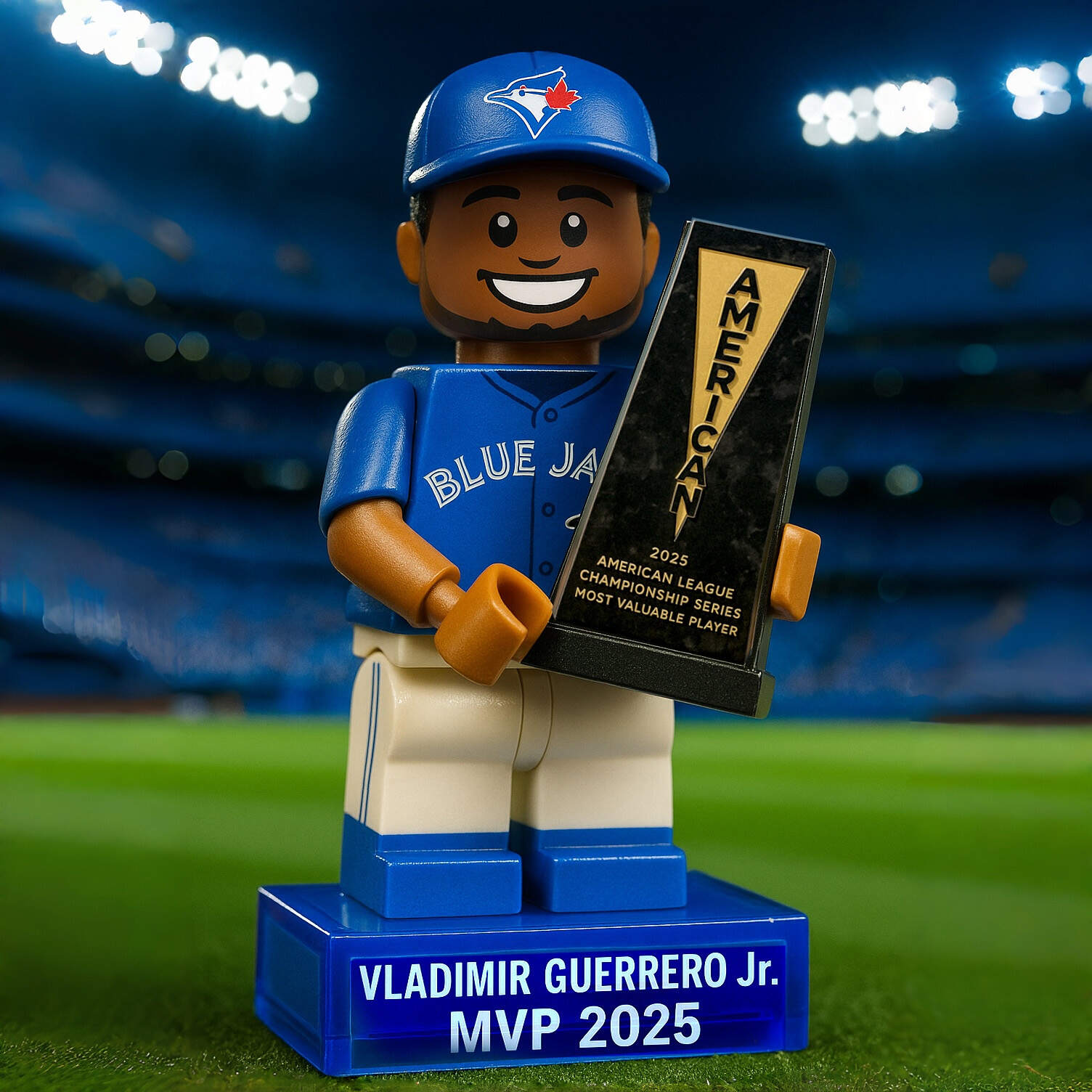 Vladimir Guerrero Jr. 2025 ALCS MVP Mini Figure