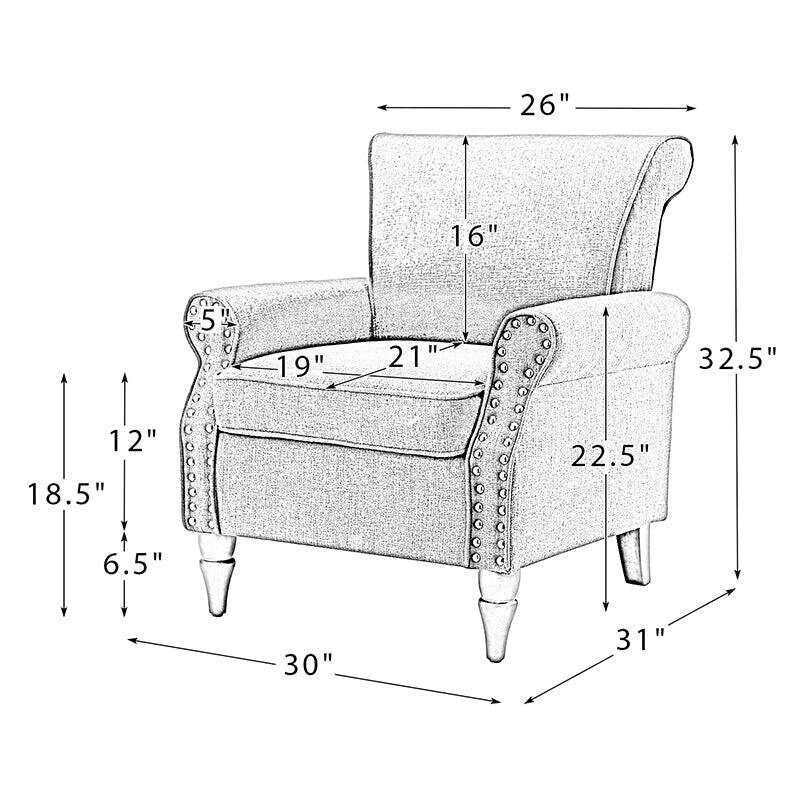 Hypanis Upholstered Armchair