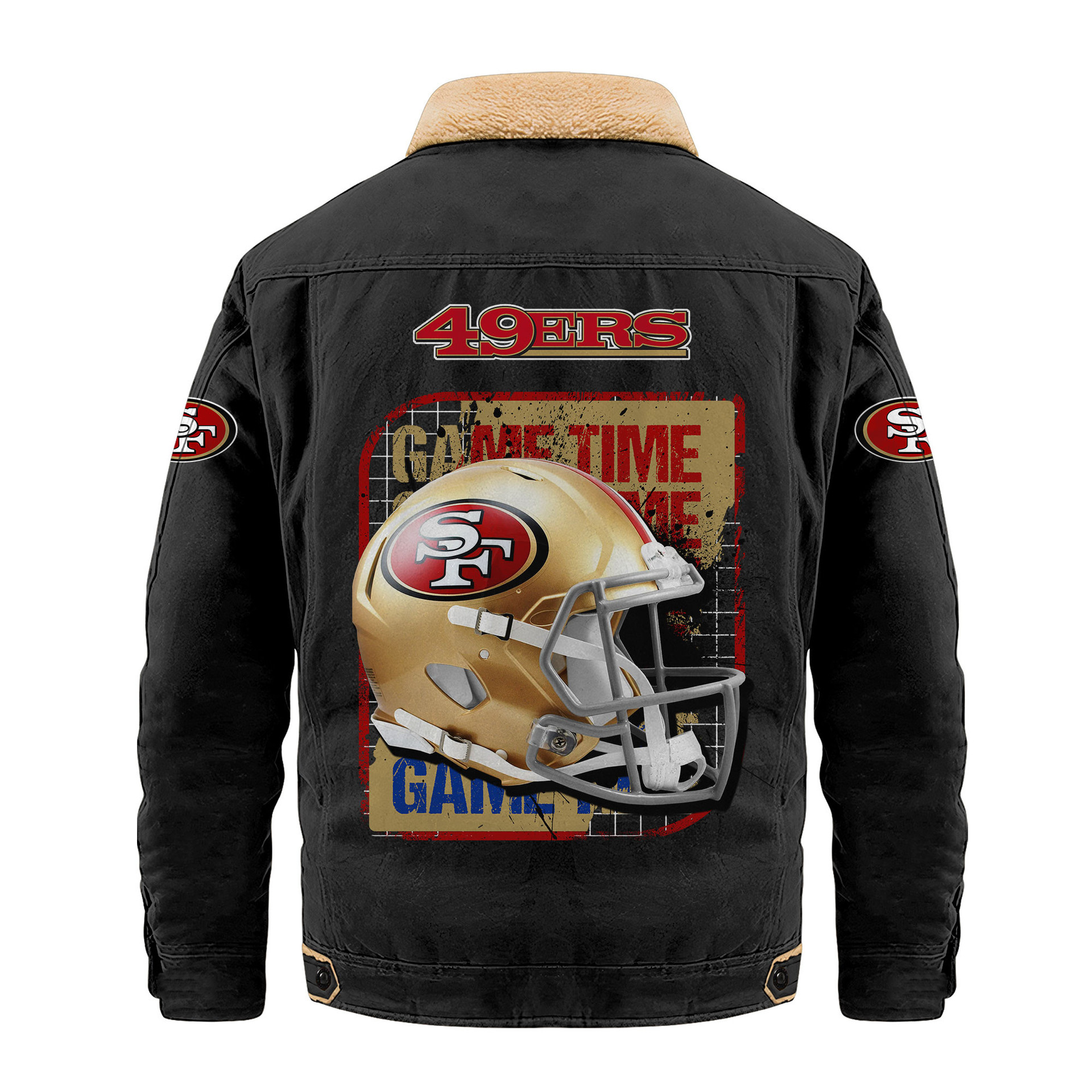 San Francisco 49ers | Premium NFL 2D Cargo Fleece Jacket HY