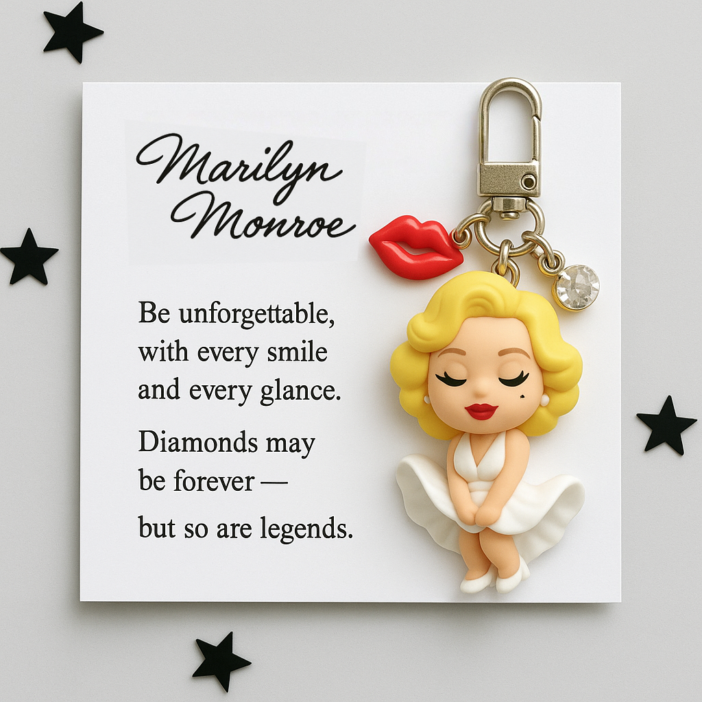 Screen Goddess Commemorative Keychain