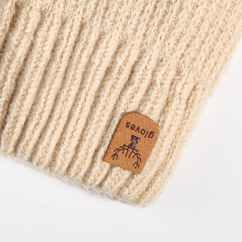 Cozy Winter Gloves With Fuzzy Cuff