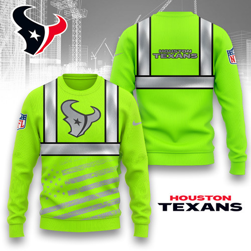 Houston Texans | Premium NFL Safety Hi-Vis Hoodie MM
