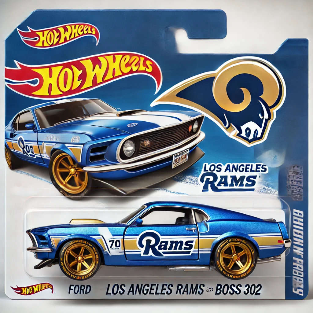 Hot Wheels NFL Team '70 Mustang