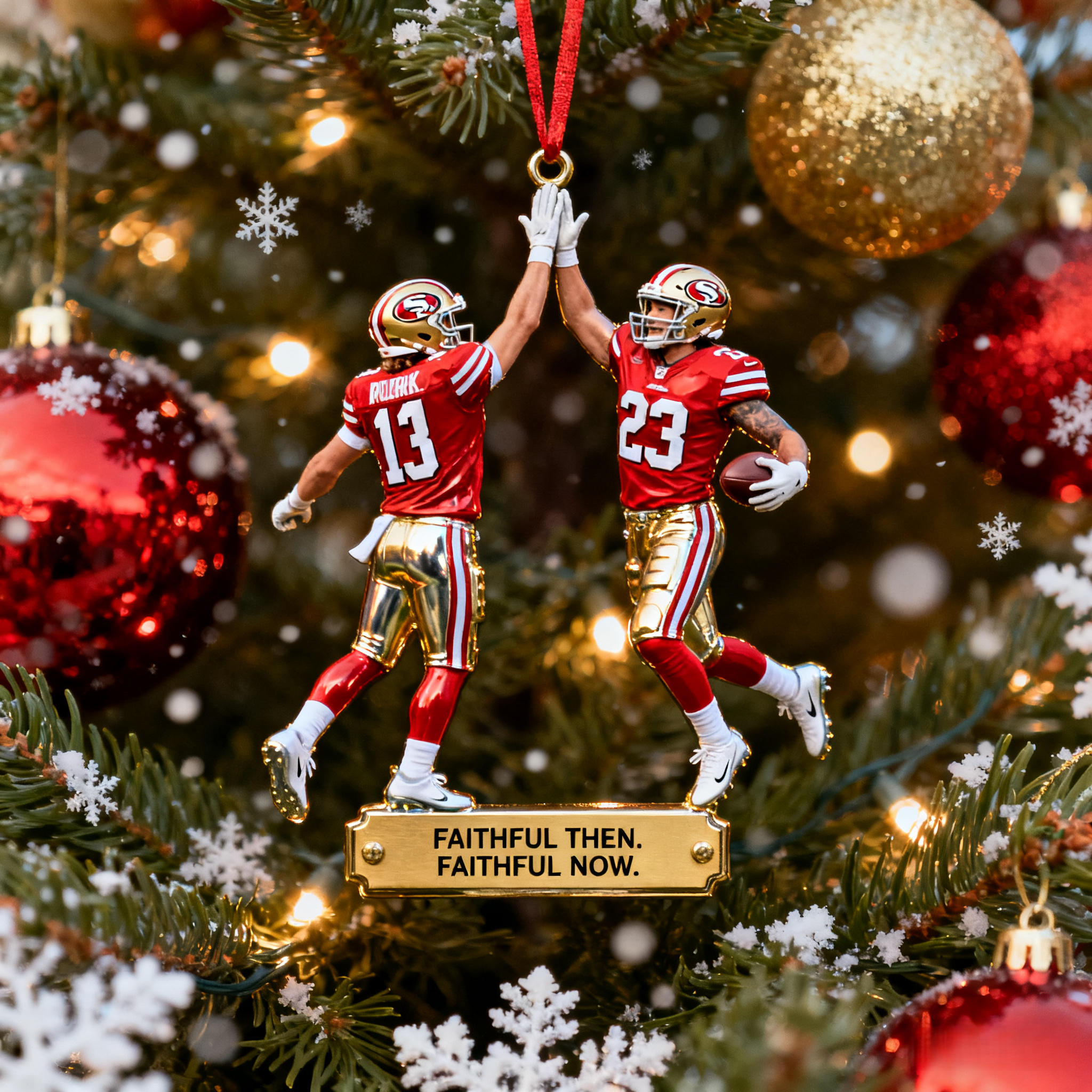 NFL Team Spirit Christmas Ornament Collection