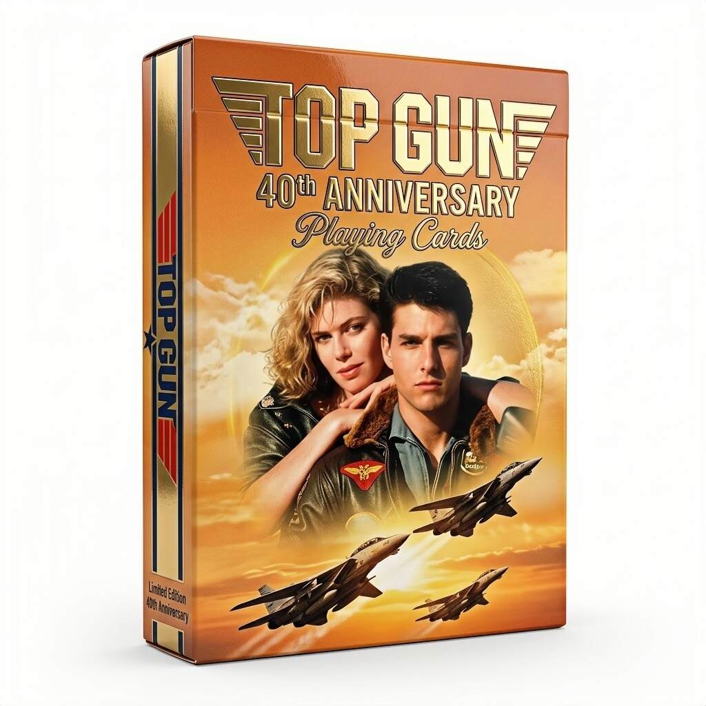 Top Gun 40th Anniversary Limited Edition Playing Cards—54 CARDS
