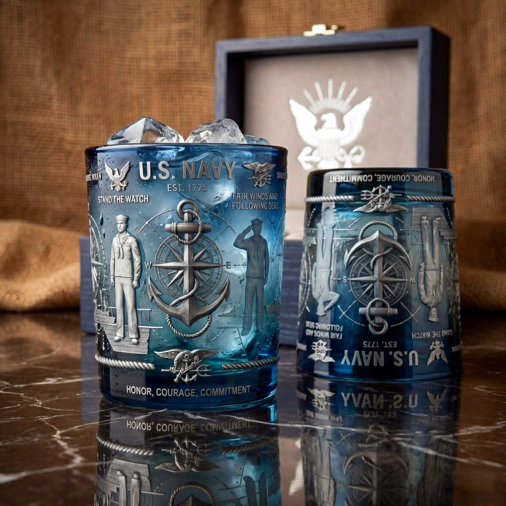 U.S. Armed Forces Legacy Glass – Brotherhood Commemorative Edition