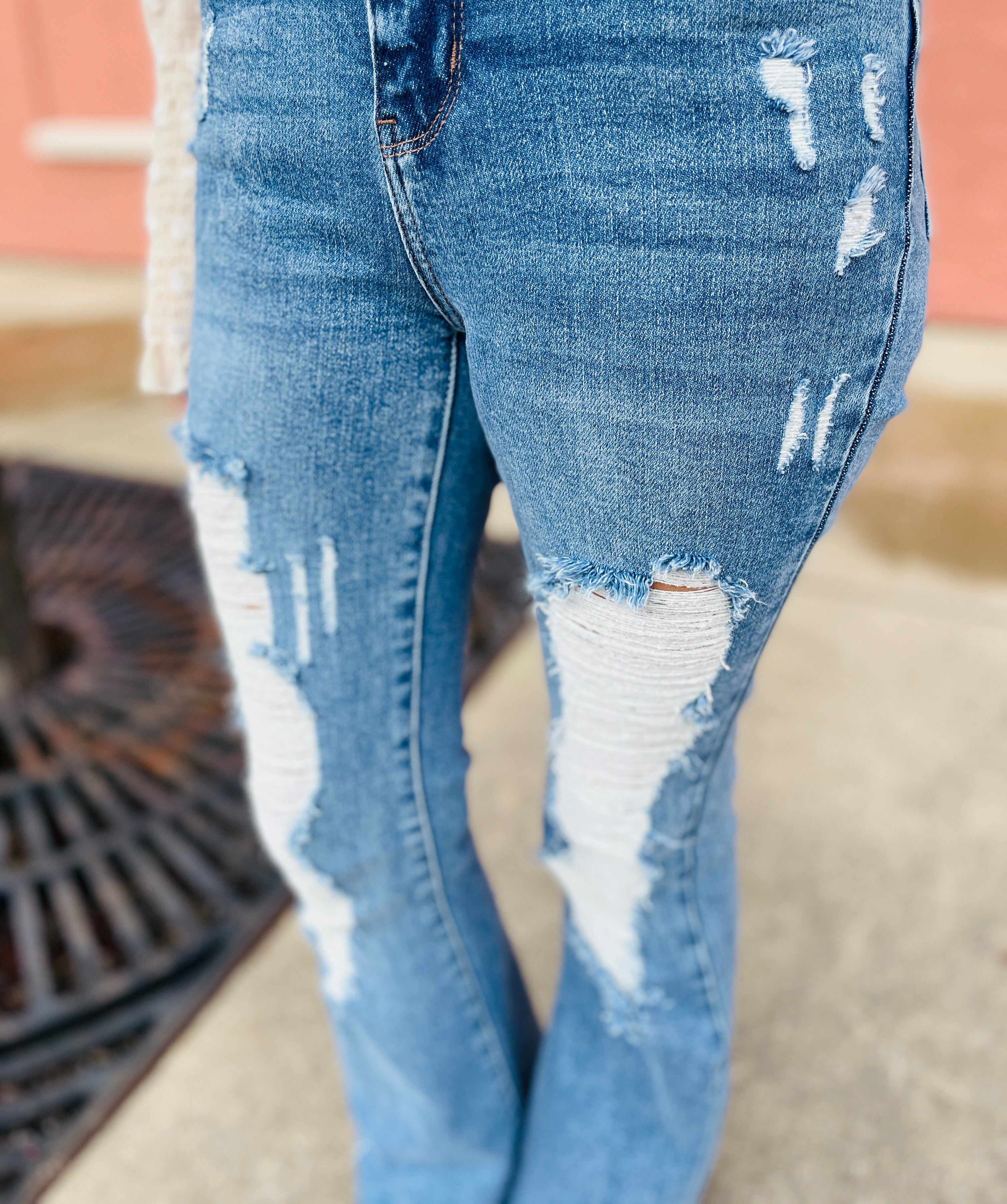 Plus/Reg Dare To Flare Jeans