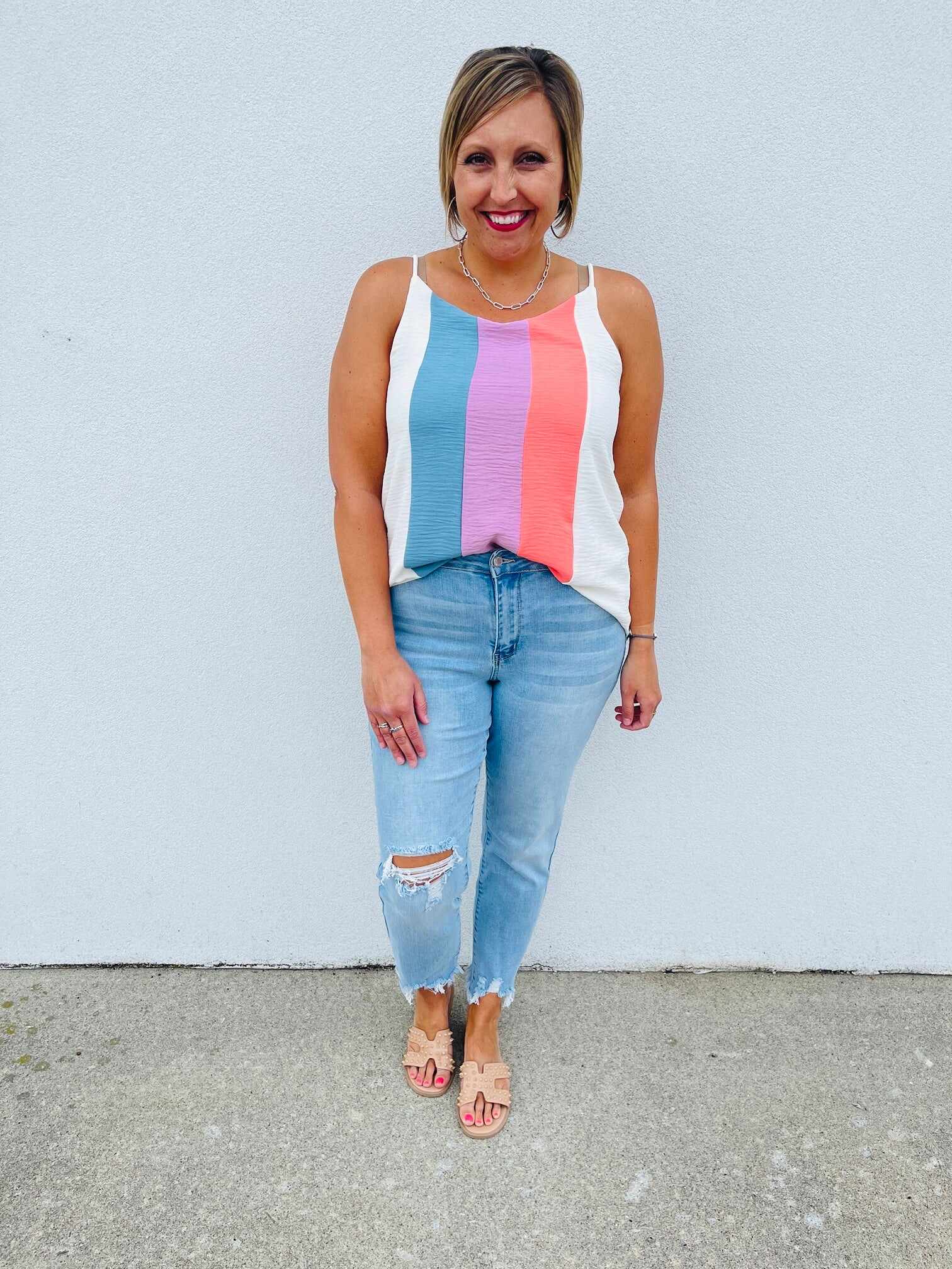 PLUS/REG Lighten Up Boyfriend Jeans