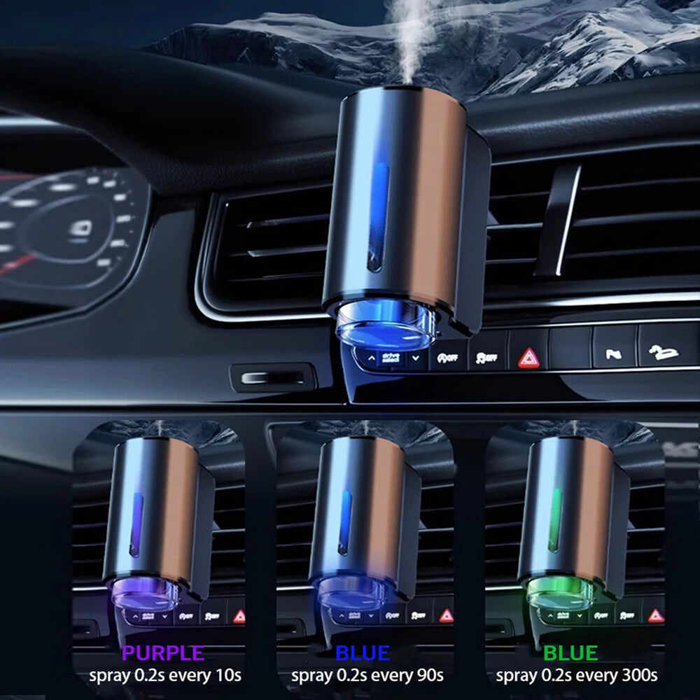 Electric Car Air Diffuser - Intelligent Aromatherapy Humidifier with Mist Technology