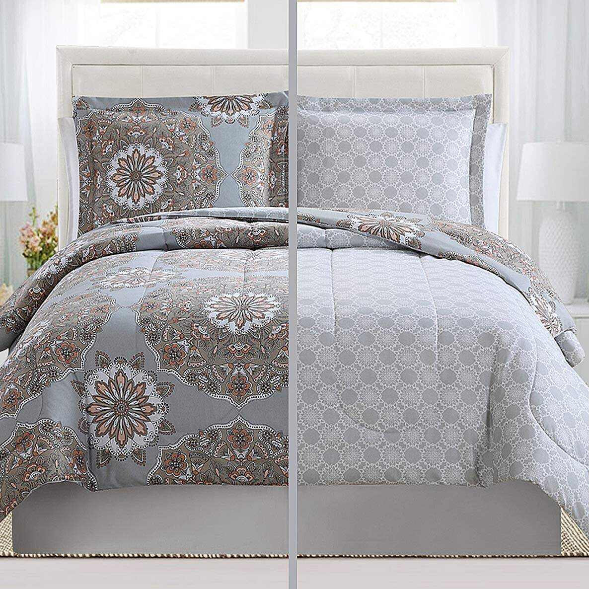 Duvet Cover Set 1800 Count Egyptian Cotton 3 Piece Luxury Soft 2 Pillow Shams. King Size