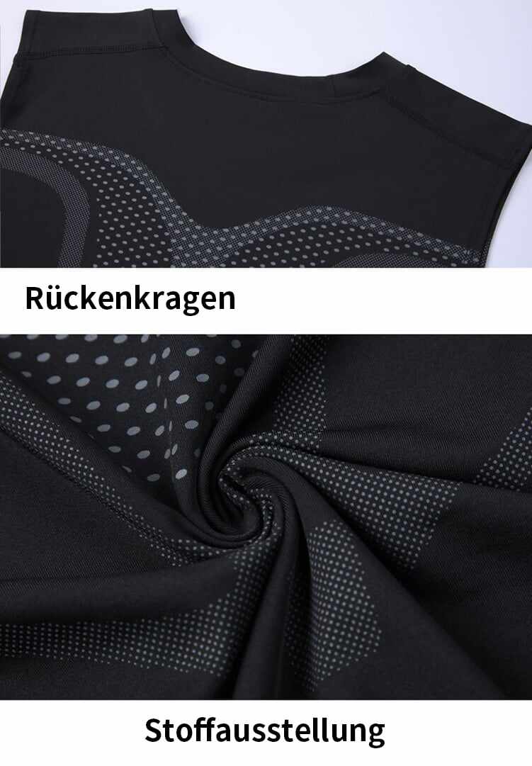 Quick-drying body shaping ionic ice undershirt