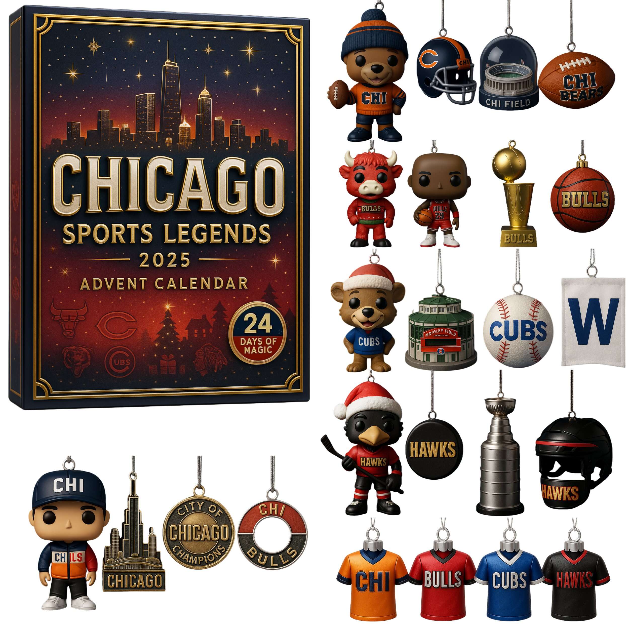 Chicago Sports Advent Calendar 2025