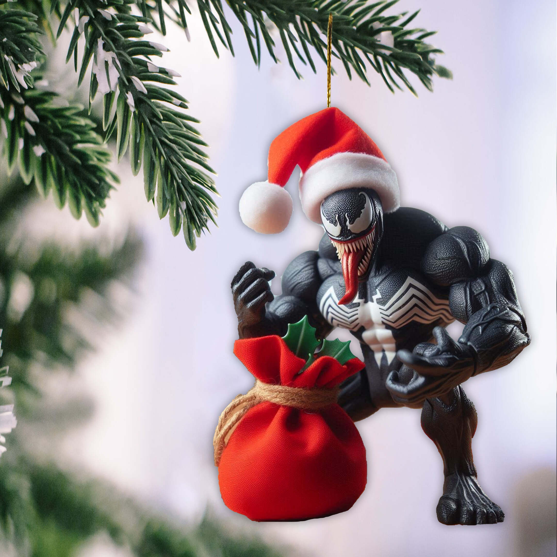 Venom Christmas Ornaments