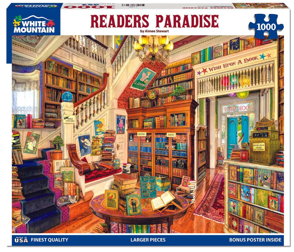 Readers Paradise (1244pz) - 1000 Pieces