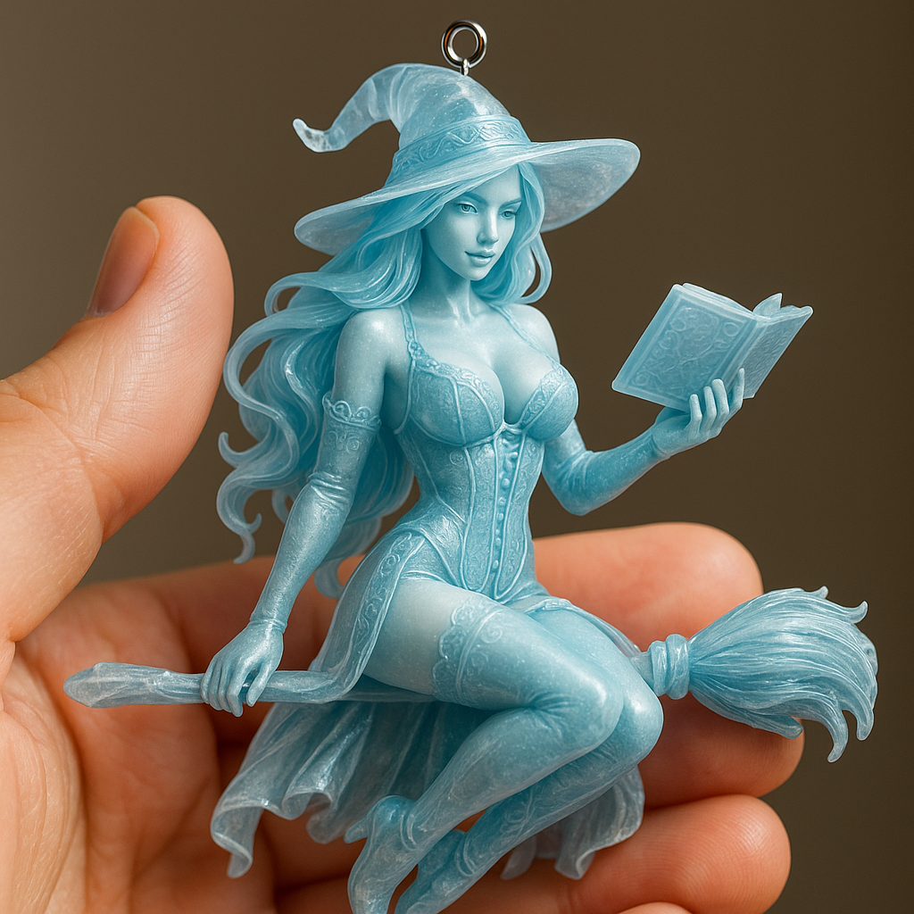 Mystic Witch Broom - Riding Ornament