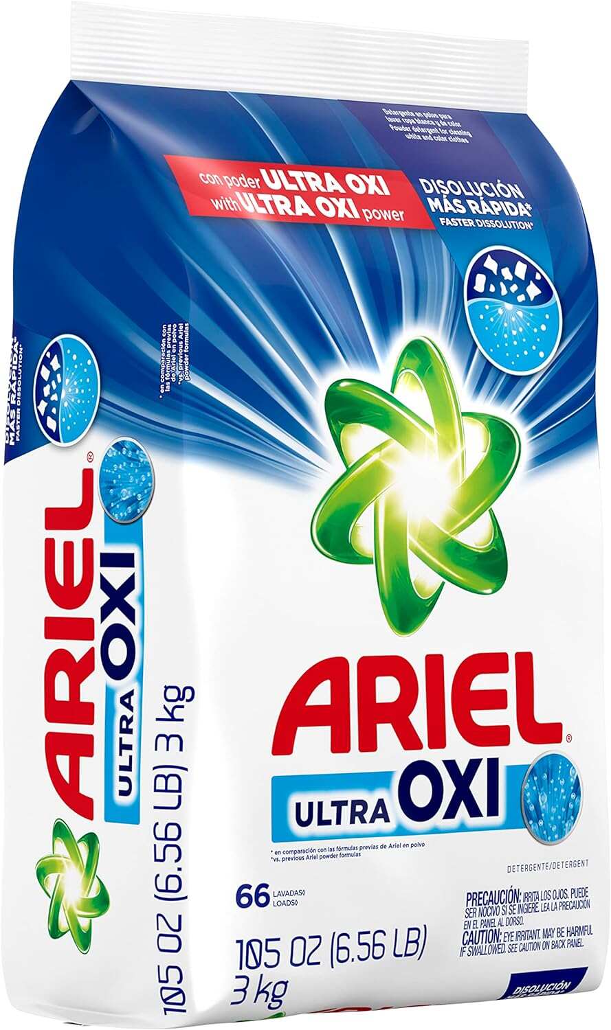 Ariel Powder Laundry Detergent, Original Scent, 211 ounces 42 Loads
