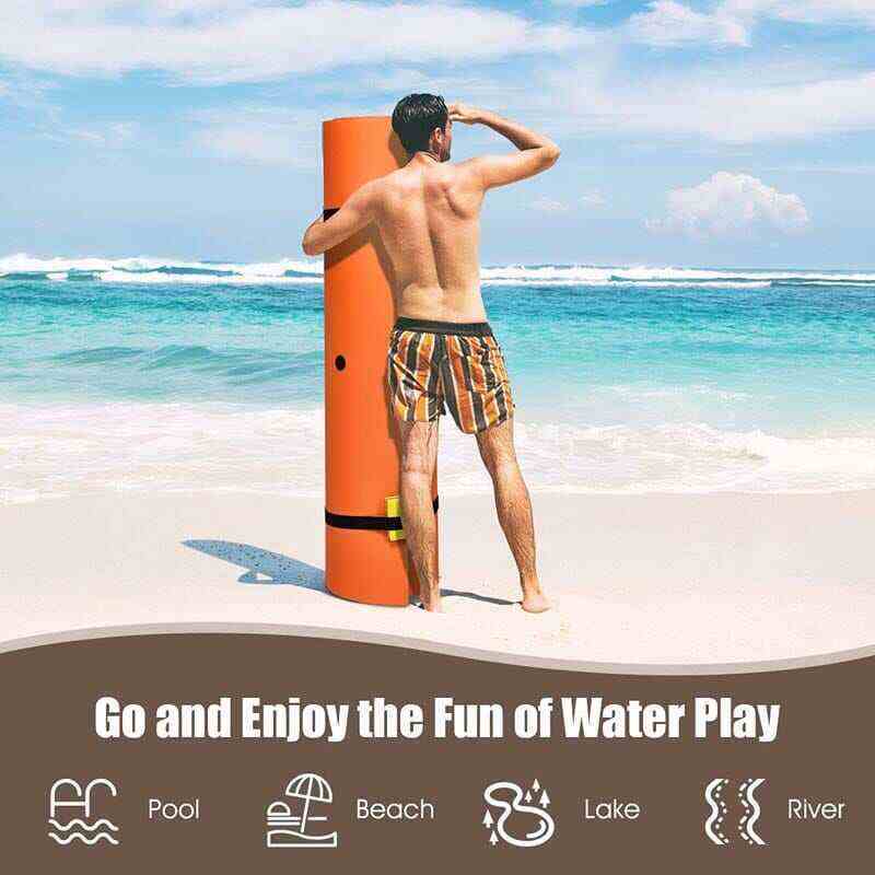 12' x 6' 3 Layer Tear-Resistant XPE Foam Floating Water Pad