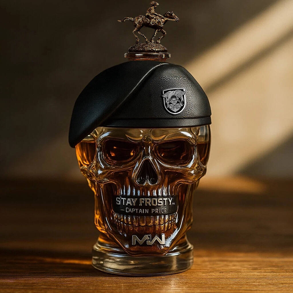 Call of Duty Ghost Whisky Bottle