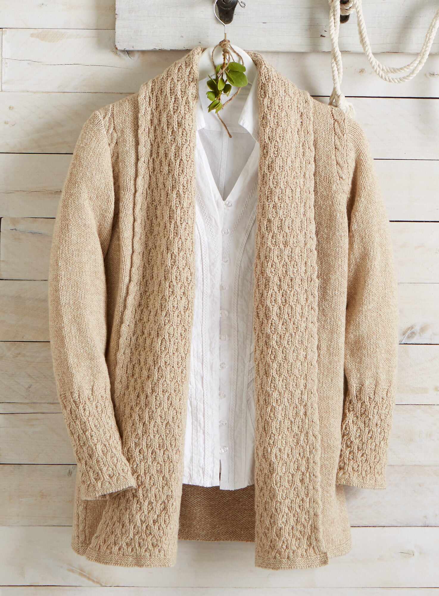 Causeway Coast Shawl-Collar Cardigan